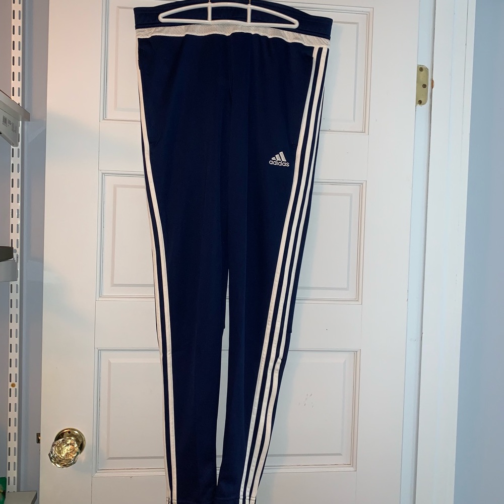 Navy Adidas Pants